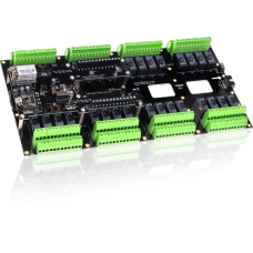 Fusion 32-Channel DPDT Relay Controller with 16 GPIO or ADC and I2C